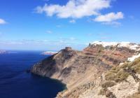 Santorin Griechenland Landschaft Meeresinseln